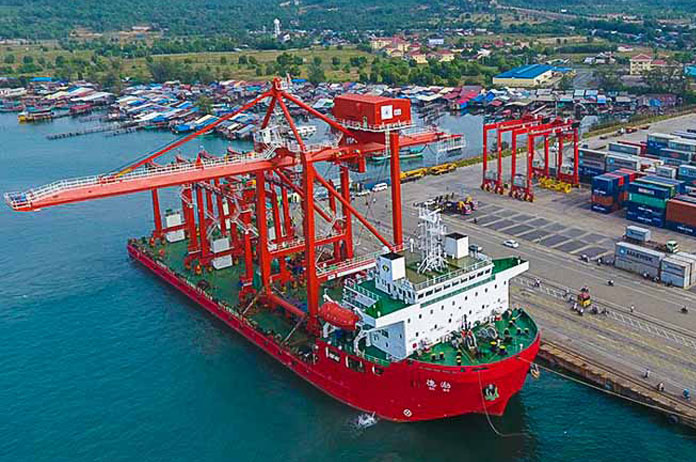 sihanoukville new container port