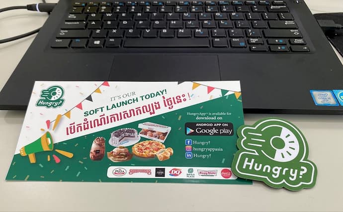 HungryApp Food delivery Cambodia