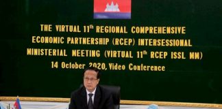 Cambodia will sign Regional Comprehensive Economic Partnership (RCEP)