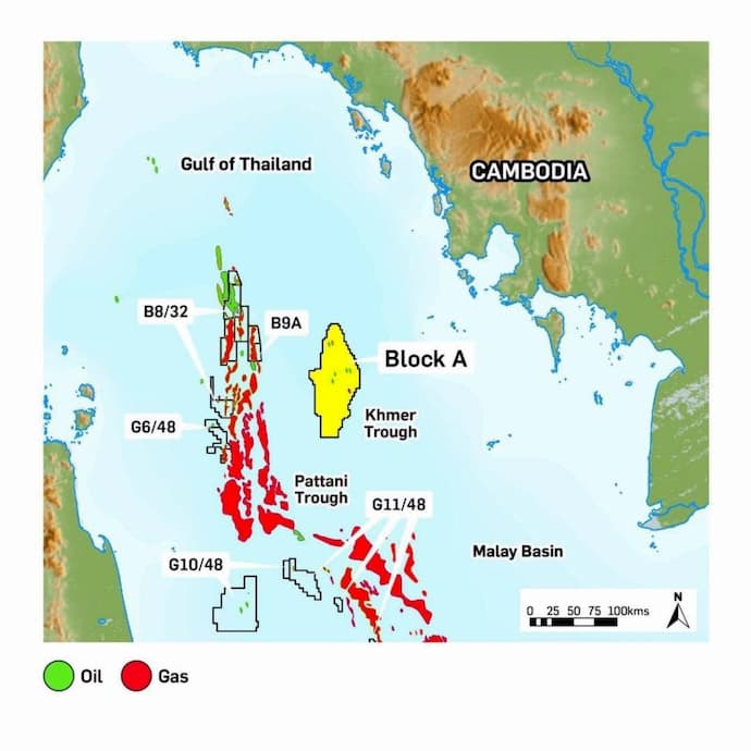 KrisEnergy Cambodia Oil production Site