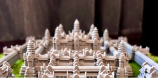3D printed Angkor Wat Cambodia