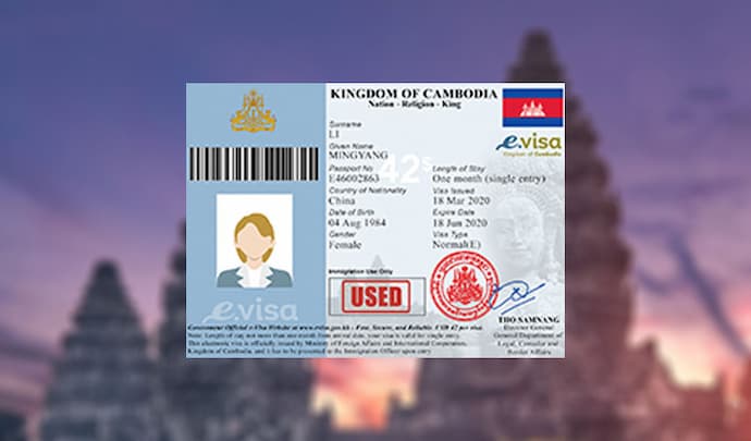 Cambodia Tourist e-Visas 2021
