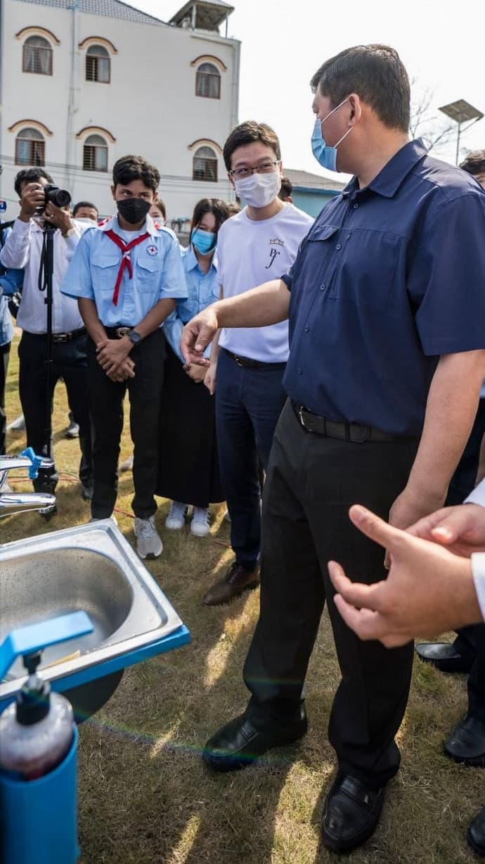 Prince Group WASH Project Sihanoukville schools 2022