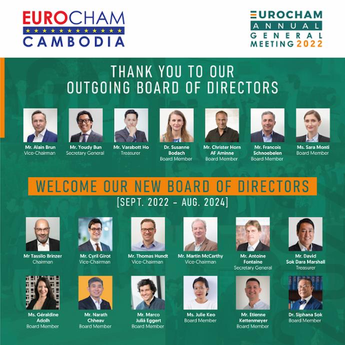 New EuroCham Board Elected for 2022-2024