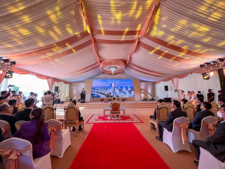 Bay Of Lights Project Breaks Ground in Sihanoukville B2B CAMBODiA