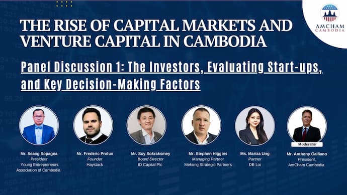 “The Rise of Capital Markets and Venture Capital in Cambodia” Panel Discussion