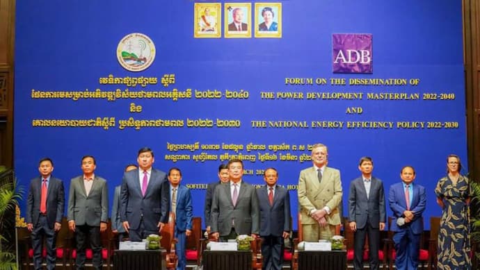 What are Cambodia's Power Development Masterplan (PDP) and National Energy Efficiency Policy (NEEP)