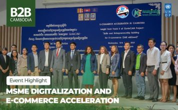 Cambodian MSME Digitalisation and E-commerce Acceleration - Go4eCAM Project