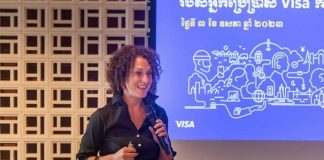 Ivana Tranchini, Country Manager at Visa Cambodia