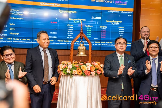 CAMGSM Plc. Completes Listing On Cambodia Securities Exchange