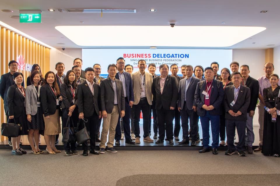 Singapore Business Federation (SBF) Explores E-Commerce and ICT Sectors in Cambodia