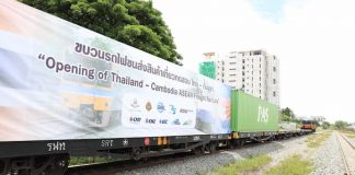 Cambodia-Thai Freight Rail Link Opened