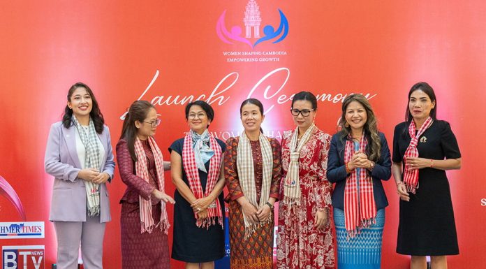 Women Shaping Cambodia Show launch ceremony