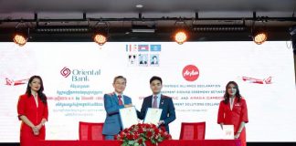 AirAsia And Oriental Bank Plc Sign Merchant Service Agreement