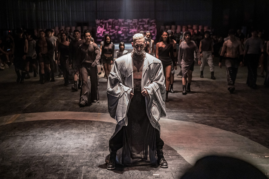 Comerci fashion show featuring the first 500 metre fashion runway in Cambodia