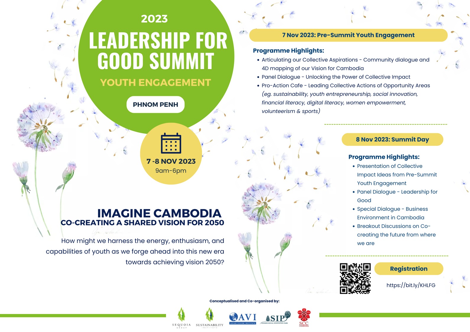 Leadership For Good Summit Cambodia poster