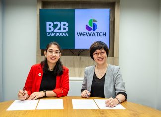 B2B Cambodia and WeWatch sign an MoU