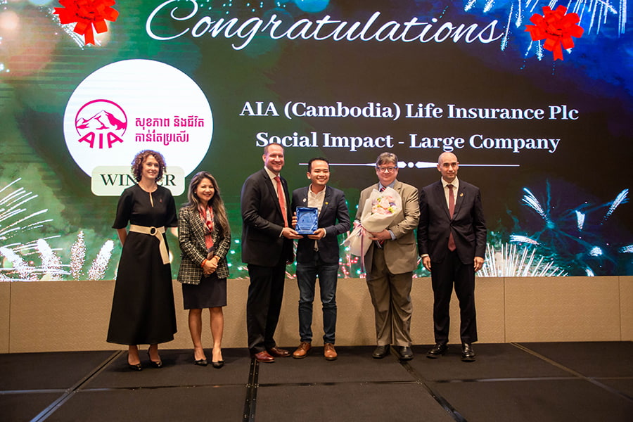 AIA Life Insurance win at AmCham CSR Excellence Awards 2023