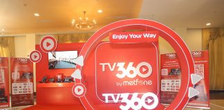 Metfone launches the TV360 application at the company's 15 anniversary celebration./Image supplied.