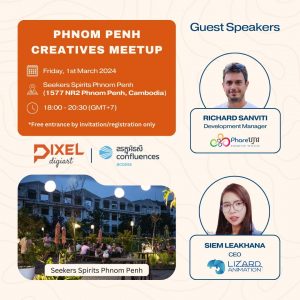 Phnom Penh Creatives Meetup - ERAI Pixel and Confluences