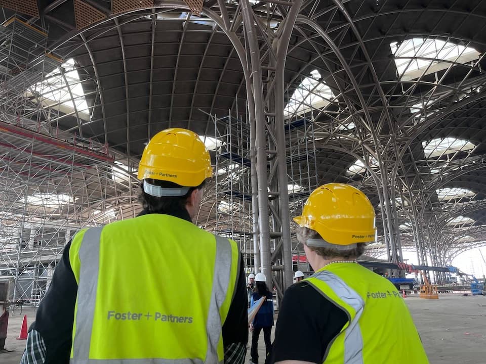 British Prime Minister’s Trade Envoy Heather Wheeler MP - at new Phnom Penh International Airport - Techo Takhmao International Airport