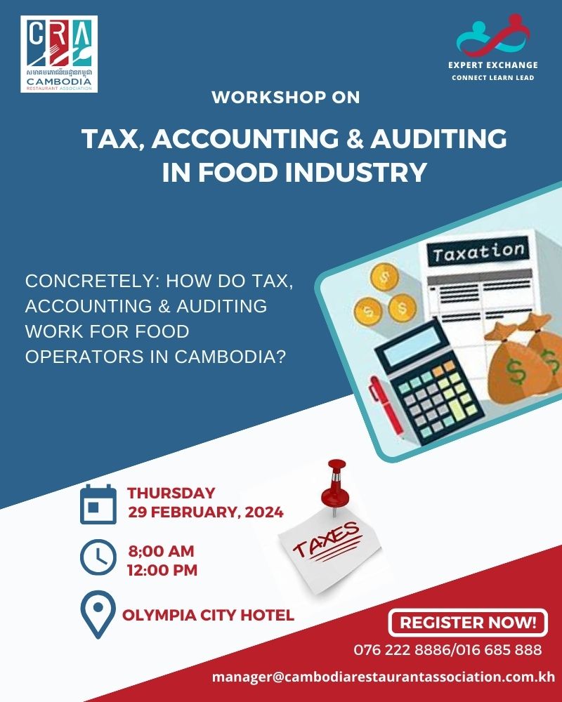 CRA tax, accounting and auditing workshop - 2024